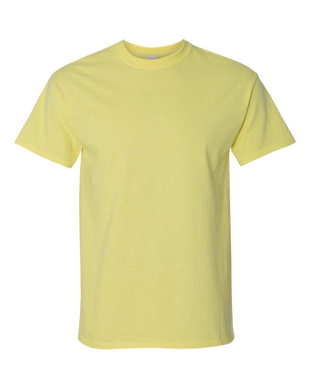 Gildan Ultra Cotton T Shirt in Cornsilk
