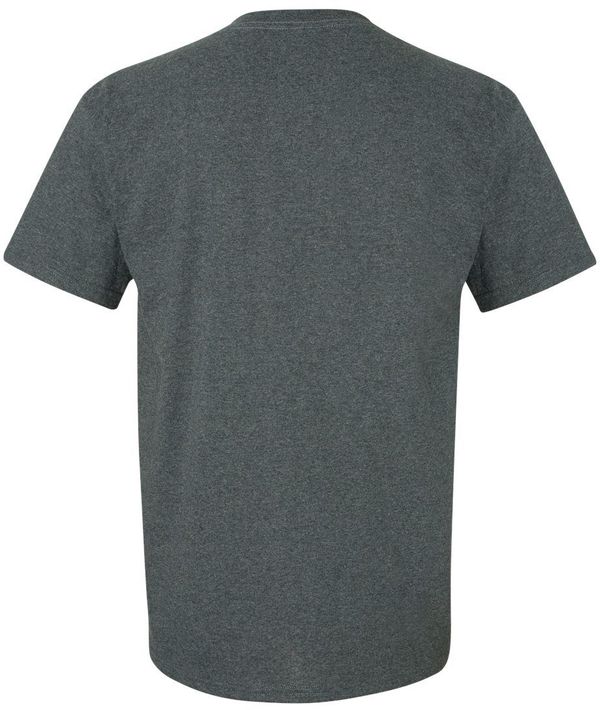 Am image of a Custom Gildan Ultra Cotton T Shirt in Dark Heather!
