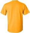 Am image of a Custom Gildan Ultra Cotton T Shirt in Gold!