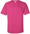 Am image of a Custom Gildan Ultra Cotton T Shirt in Heliconia!