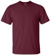 Am image of a Custom Gildan Ultra Cotton T Shirt in Maroon!