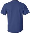 Am image of a Custom Gildan Ultra Cotton T Shirt in Metro Blue!