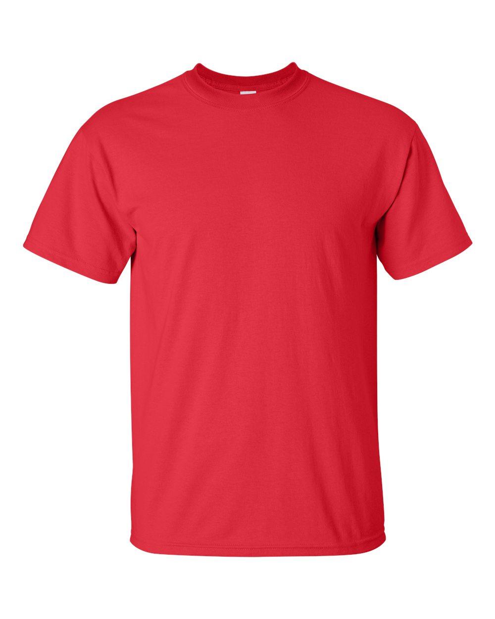 Gildan Ultra Cotton T Shirt in Red