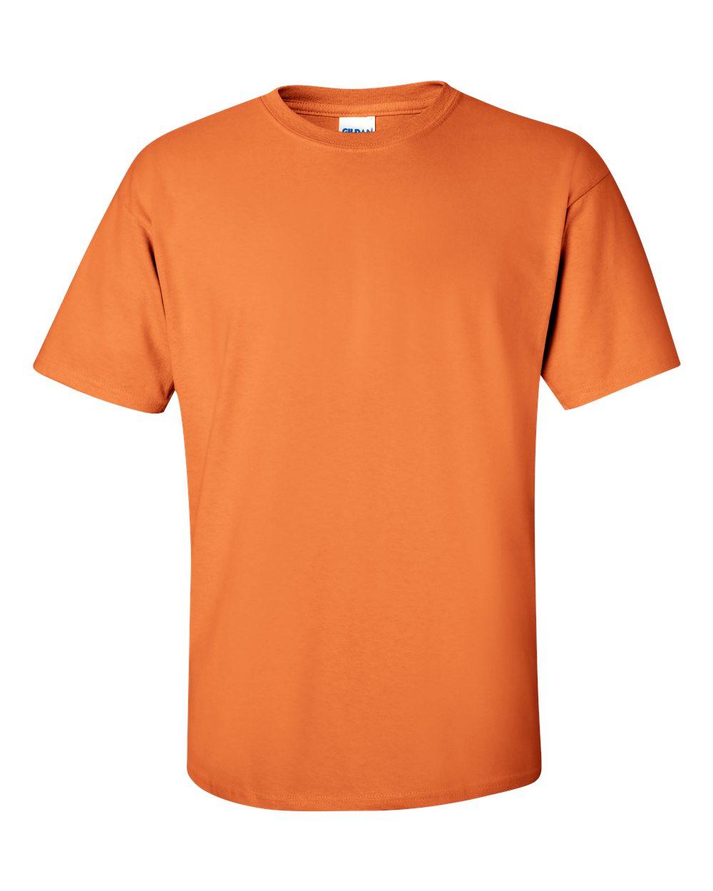 Gildan Ultra Cotton T Shirt in Tangerine