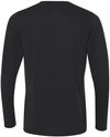 Am image of a Custom Gildan Performance Long Sleeve T Shirt in Black!
