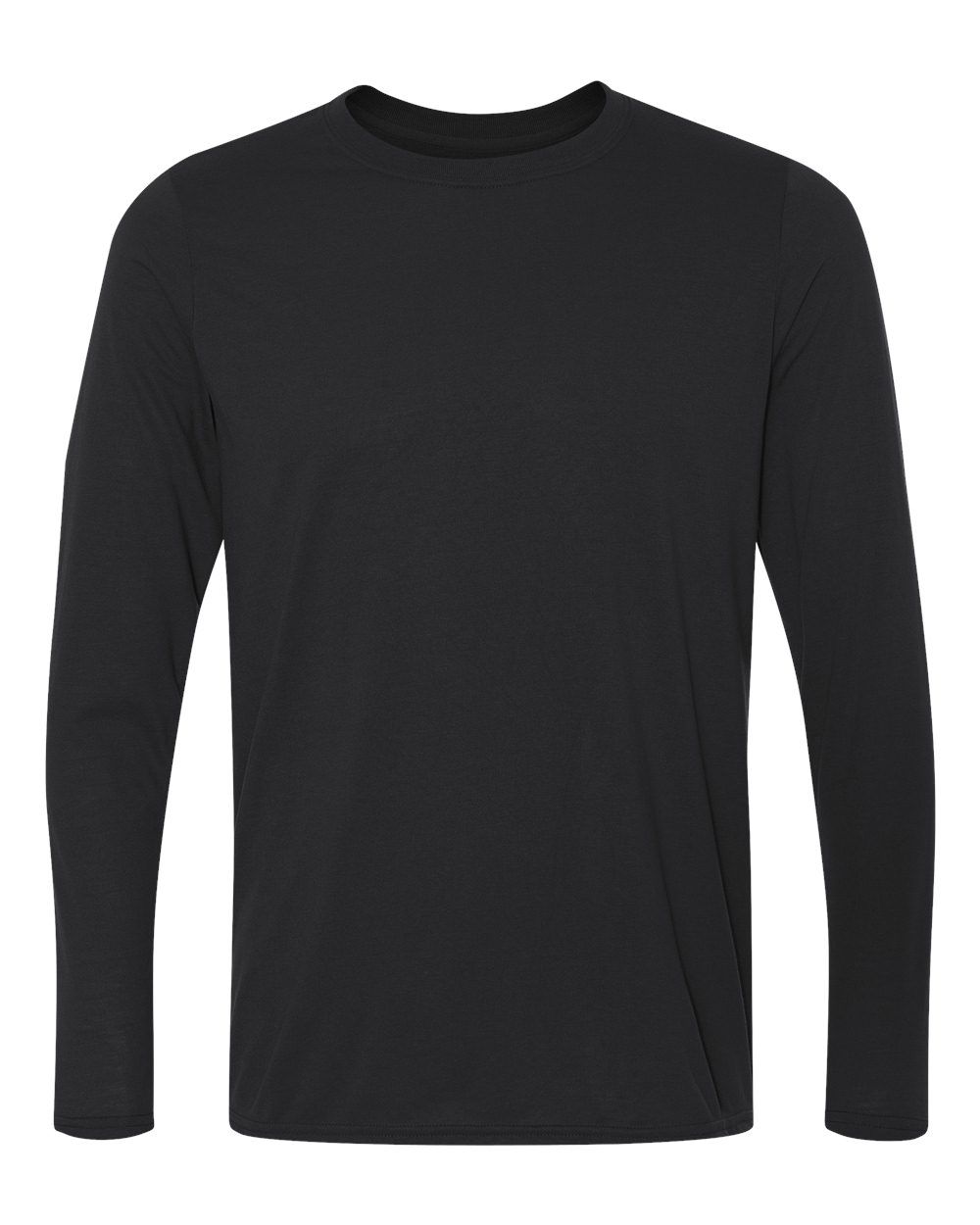 Gildan Performance Long Sleeve T Shirt in Black