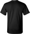 Am image of a Custom GILDAN Heavy Cotton TShirt in Black!