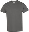 Am image of a Custom GILDAN Heavy Cotton TShirt in Charcoal!