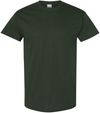 Am image of a Custom GILDAN Heavy Cotton TShirt in Forest Green!
