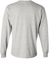 Am image of a Custom Gildan Heavy Cotton Long Sleeve T Shirt in Ash!