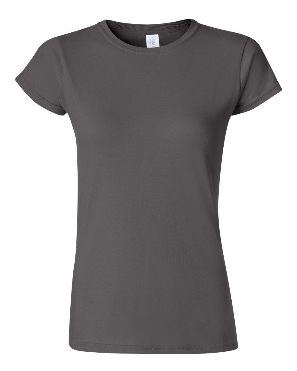 Gildan Softstyle Women's T Shirt in Charcoal