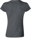 Am image of a Custom Gildan Softstyle Women's T Shirt in Dark Heather!
