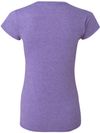 Am image of a Custom Gildan Softstyle Women's T Shirt in Heather Purple!