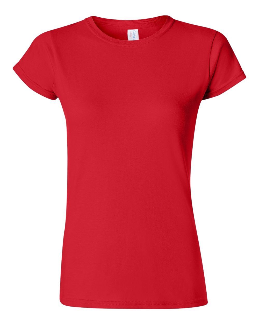 Gildan Softstyle Women's T Shirt in Red