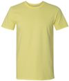 Am image of a Custom Gildan Softstyle T Shirt in Cornsilk!