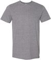 Am image of a Custom Gildan Softstyle T Shirt in Graphite Heather!