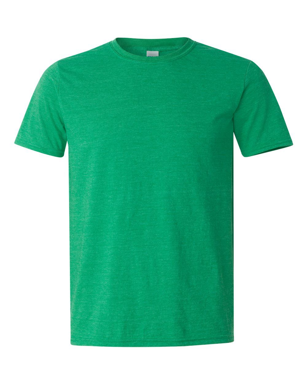 Gildan Softstyle T Shirt in Heather Irish Green