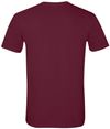 Am image of a Custom Gildan Softstyle T Shirt in Maroon!