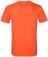 Am image of a Custom Gildan Softstyle T Shirt in Orange!