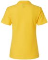 Am image of a Custom Gildan Softstyle Womens Pique Polo in Daisy!