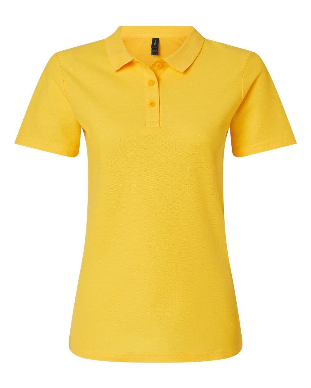Gildan Softstyle Womens Pique Polo in Daisy
