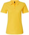 Am image of a Custom Gildan Softstyle Womens Pique Polo in Daisy!