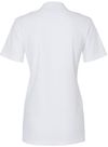 Am image of a Custom Gildan Softstyle Womens Pique Polo in White!