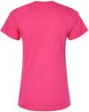 Am image of a Custom Gildan Softstyle Women's Midweight T Shirt in Heliconia!