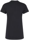 Am image of a Custom Gildan Softstyle Women's Midweight T Shirt in Pitch Black!