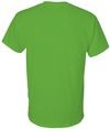 Am image of a Custom GILDAN Dryblend TShirt in Electric Green!