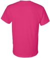 Am image of a Custom GILDAN Dryblend TShirt in Heliconia!