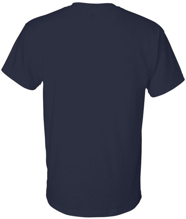 Am image of a Custom GILDAN Dryblend TShirt in Navy!