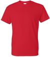 Am image of a Custom GILDAN Dryblend TShirt in Red!