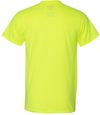 Am image of a Custom GILDAN Dryblend TShirt in Safety Green!