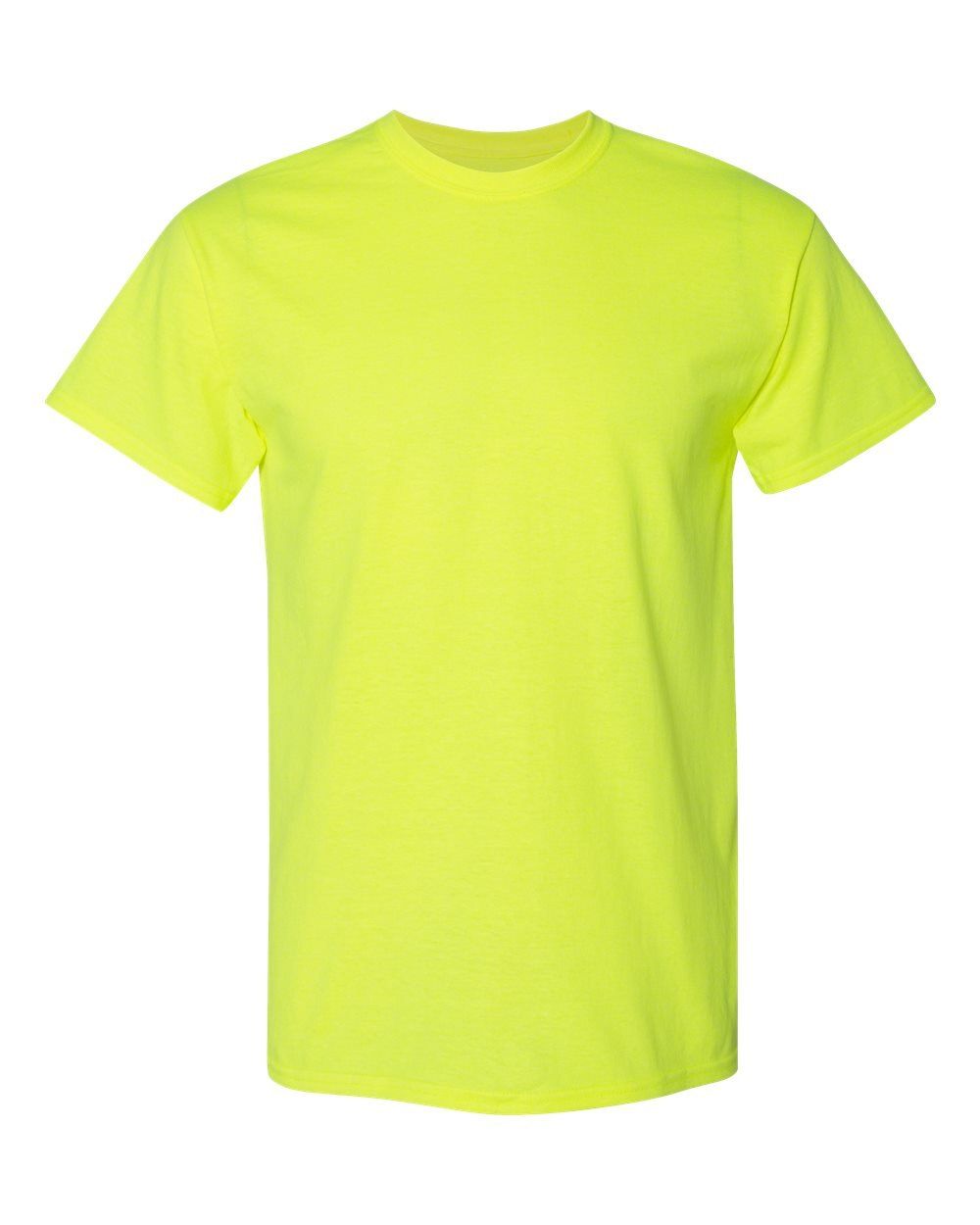 GILDAN Dryblend TShirt in Safety Green