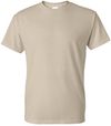 Am image of a Custom GILDAN Dryblend TShirt in Sand!