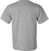 Am image of a Custom GILDAN Dryblend TShirt in Sport Grey!