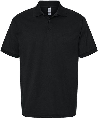 Am image of a Custom Gildan Dryblend Jersey Sport Shirt in Black!