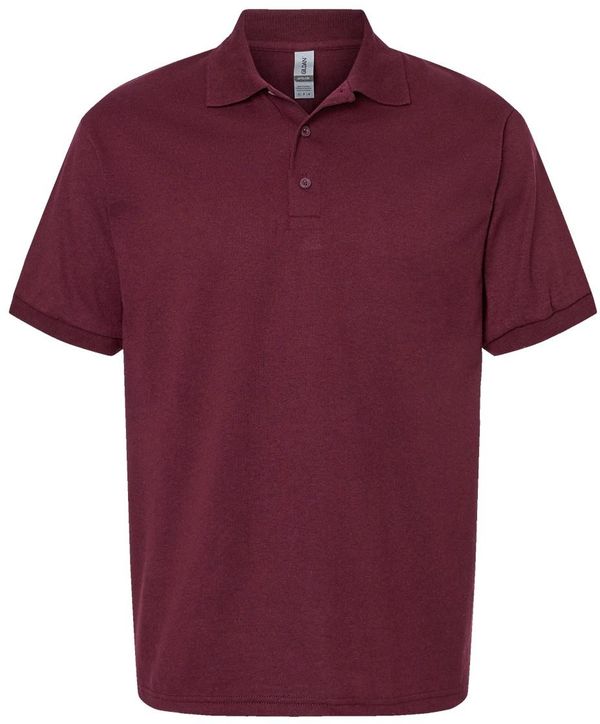 Am image of a Custom Gildan Dryblend Jersey Sport Shirt in Maroon!
