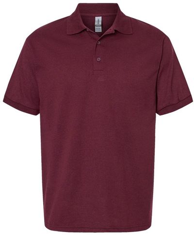 Am image of a Custom Gildan Dryblend Jersey Sport Shirt in Maroon!