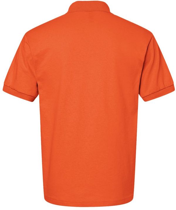 Am image of a Custom Gildan Dryblend Jersey Sport Shirt in Orange!