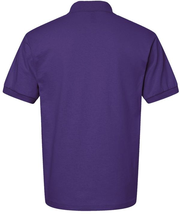 Am image of a Custom Gildan Dryblend Jersey Sport Shirt in Purple!