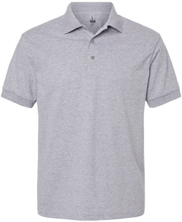 Am image of a Custom Gildan Dryblend Jersey Sport Shirt in Sport Grey!