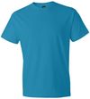 Am image of a Custom Gildan Softstyle Lightweight TShirt in Caribbean Blue!