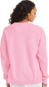 Am image of a Custom Hanes ComfortWash Garment Dyed Unisex Crewneck Sweatshirt in Cotton Candy!
