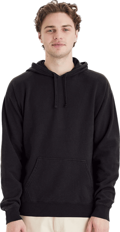Custom Hanes ComfortWash Garment Dyed Unisex Hooded Sweatshirt Coastal Reign