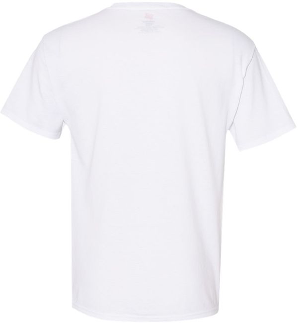 An image of a Custom Hanes Unisex EcoSmart Shirt in White!