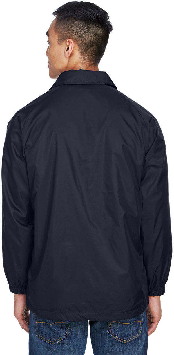 An image of a Custom Harriton Adult Nylon Staff Jacket!