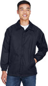 An image of a Custom Harriton Adult Nylon Staff Jacket!
