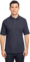 An image of a Custom Harriton Men's Ringspun Cotton Pique Short Sleeve Polo!